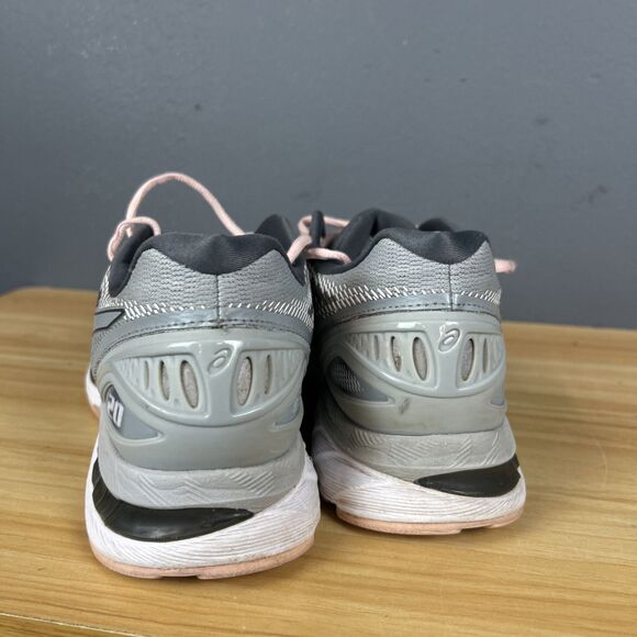 ASICS Gel Nimbus 20 Grey/Seashell Pink Womens 10.5 Running Sneaker - Picture 6 of 10